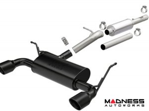 Jeep Wrangler JL 2.0L Performance Exhaust System - Cat Back - Dual Split - Magnaflow Jeep Wrangler JL 2.0L Performance Exhaust System - Cat Back - Dual Split - Magnaflow